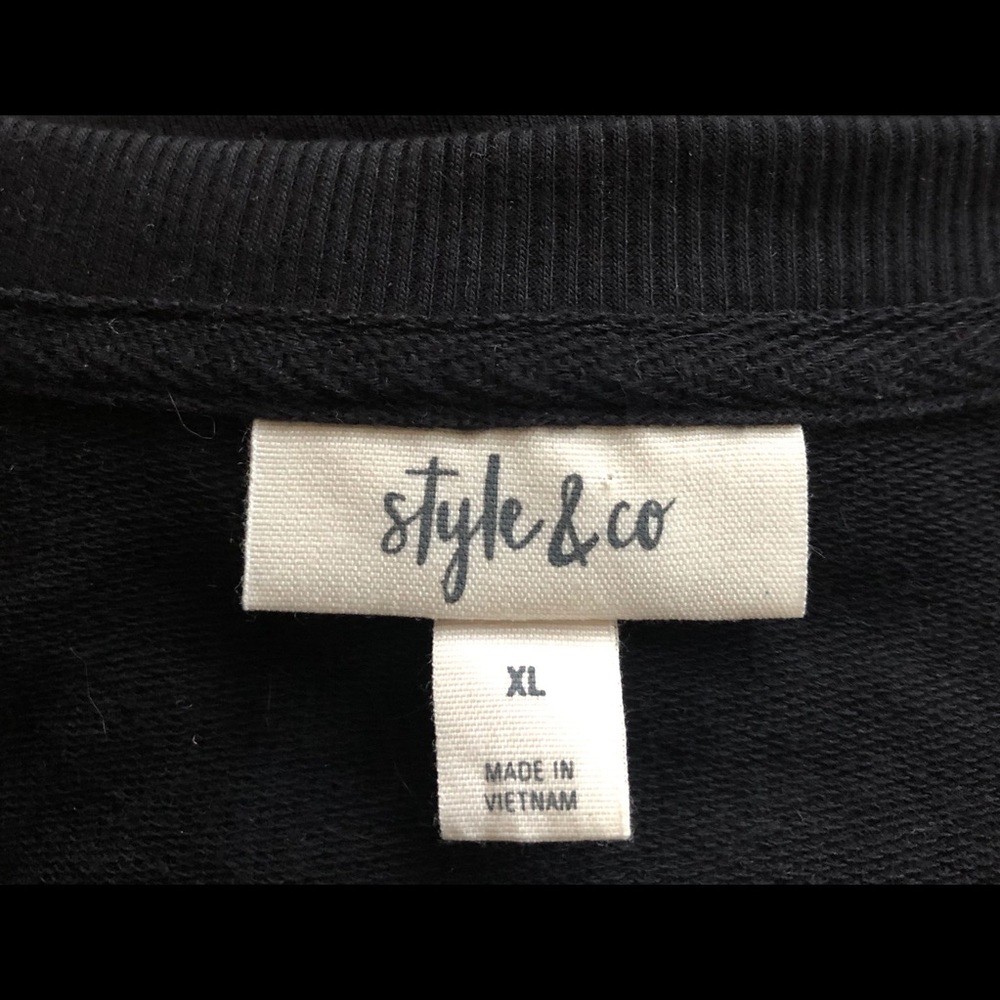 Style  and Company sweat shirt - Picture 5 of 6